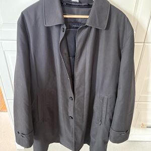 Jones New York Black Men's Trench Coat